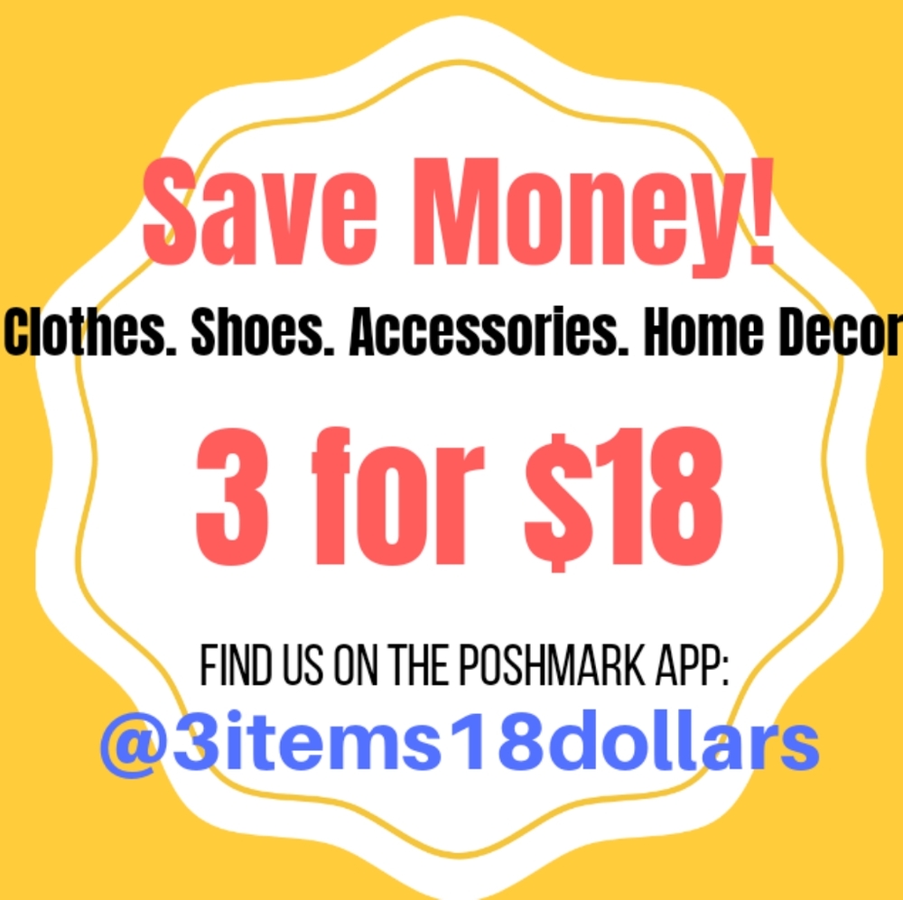 3 items for Only $18